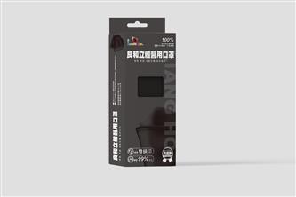 良和醫用立體口罩G6-個性黑