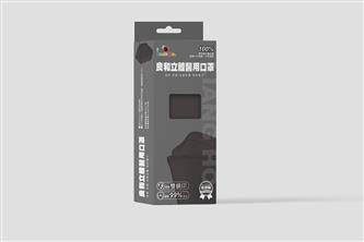 良和醫用立體口罩G8-鋼鐵灰
